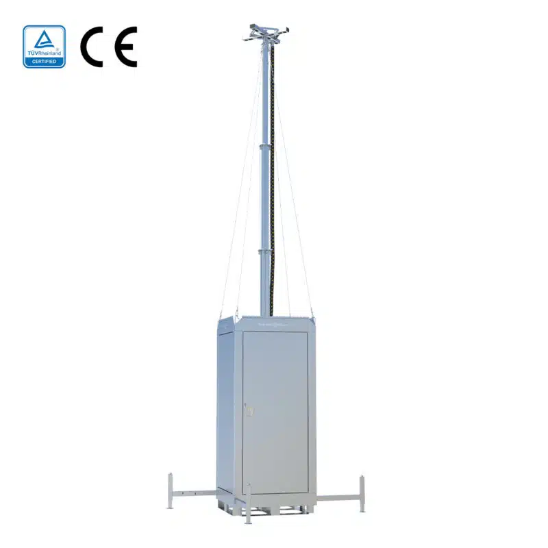 Mobiele Camera Unit Uitgeschoven