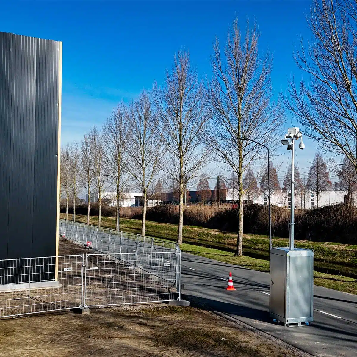 Mobiele-Cameramast-Beveiliging Mobiele Cameramast Beveiliging