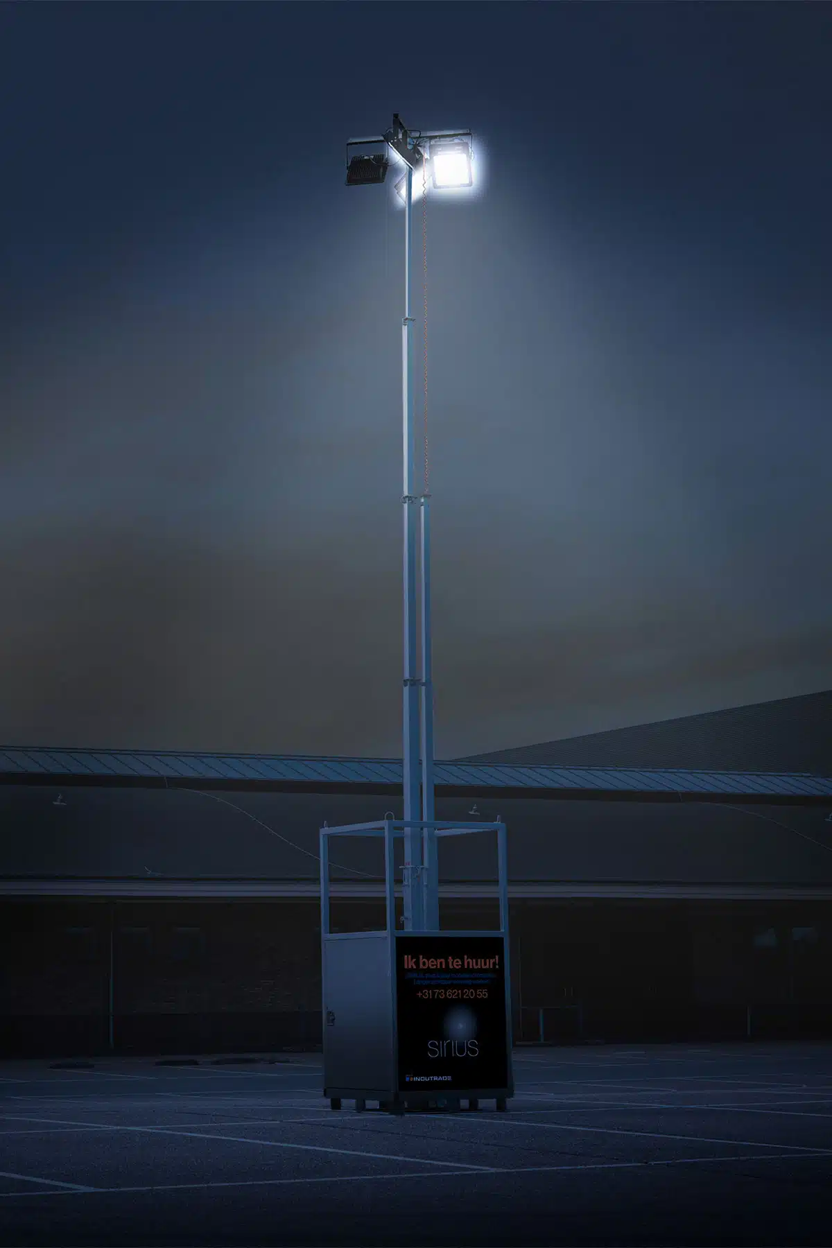 Lichtmast Huren Parkeerplaats