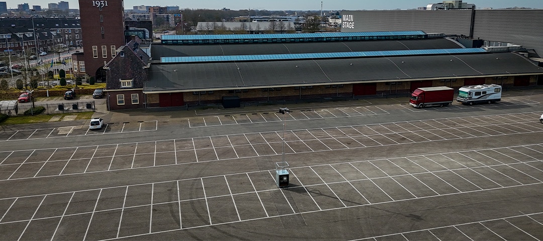 hoeveel afstand tussen lichtmasten