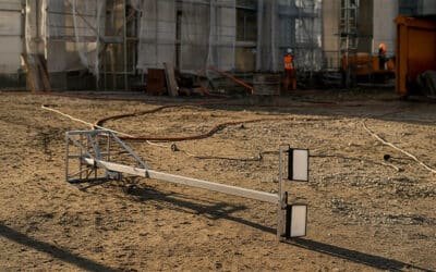 Mijn lichtmast valt om, wat nu?