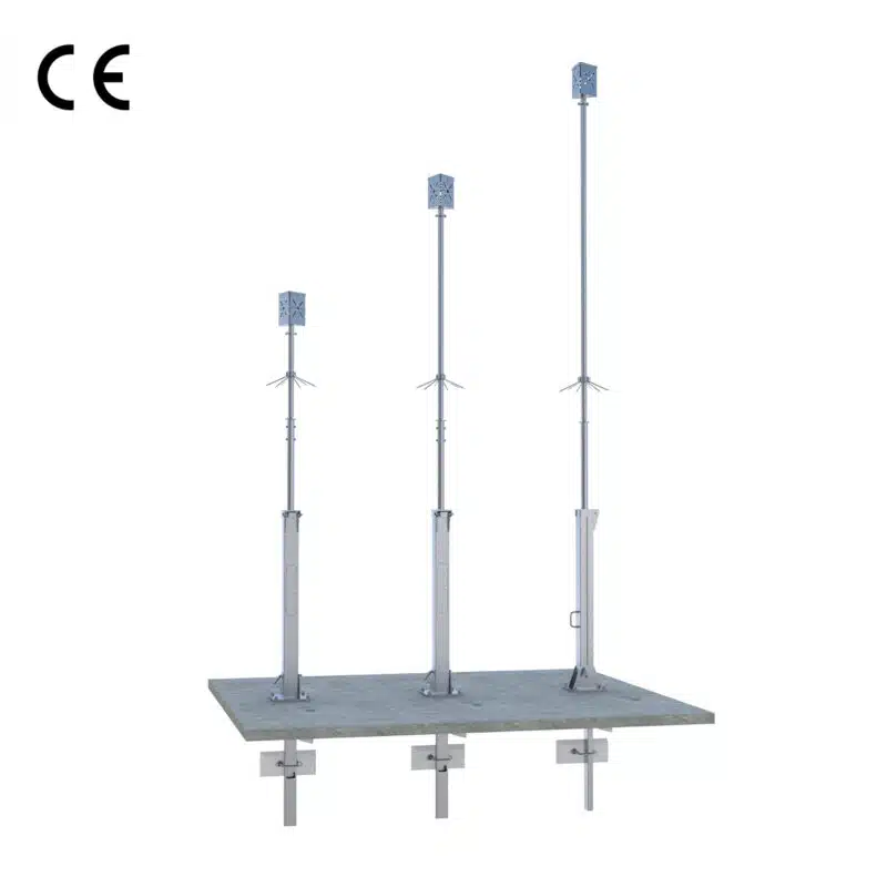 Kantelbare Cameramast